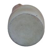 Grand pot ancien français en grès à glaçure brune