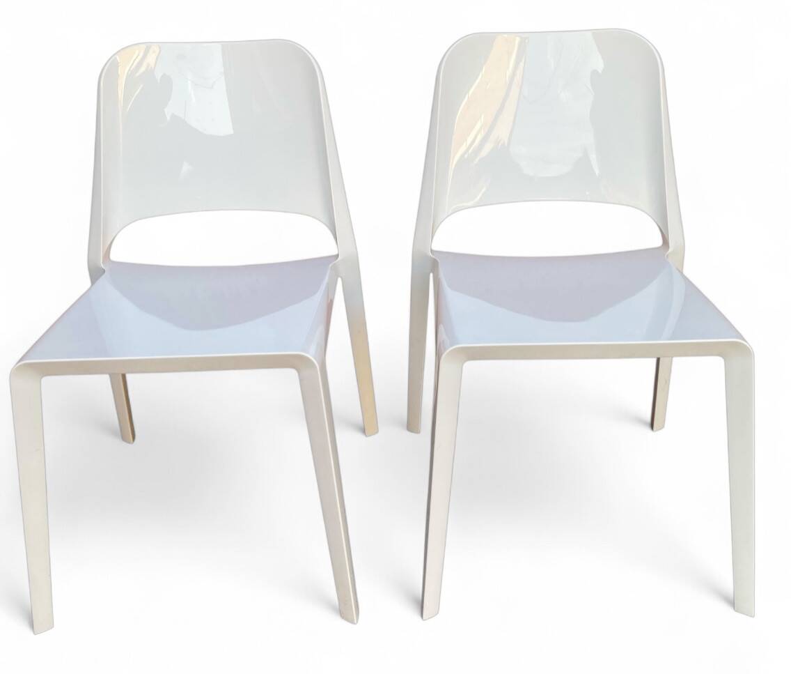 2 “Kate” chairs by Roberto Barbieri for Zanotta, Italy, 20th century