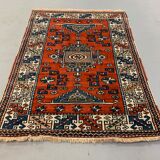 Vieux tapis turc Kazak Oriental 132x95 cm