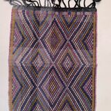 Small Vintage Turkish Kilim Rug 110x84 cm Wool Kelim