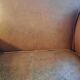 Old leather club chair 1940-1950