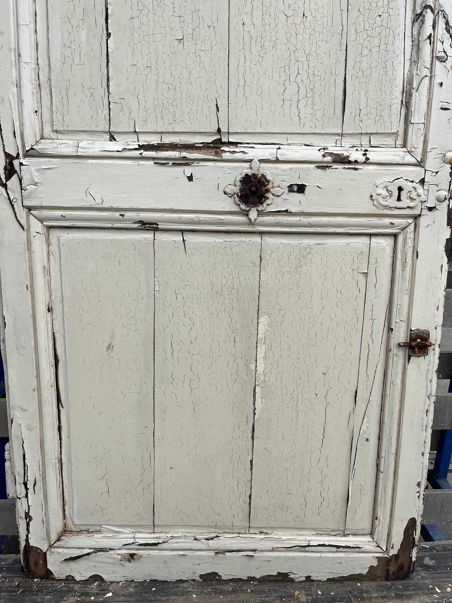 porte ancienne à double face , époque 18e