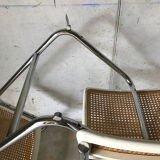 High chair in cannage