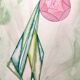Still life pink flower
