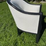 Vintage Bouclette Barrel Chair