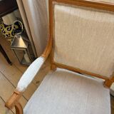 Pair of Louis XVI Style Armchairs