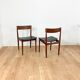 Paire de chaises scandinave en teck Sorensen