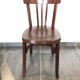 Suite de 4 chaises de bistrot Baumann vintage