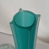Vintage glass paste soliflore vase