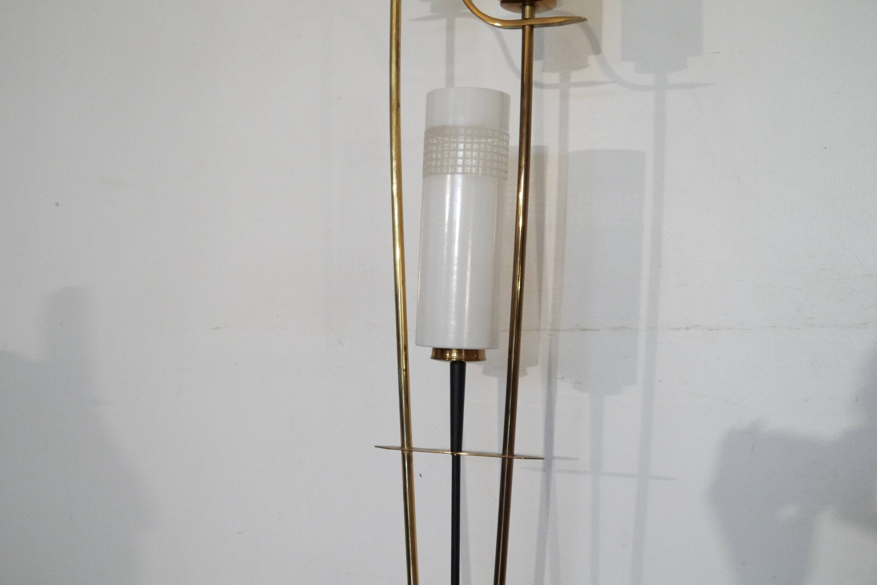 Lampadaire moderniste  à 3 feux 1960