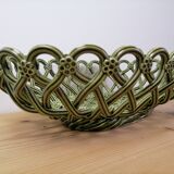 Braided ceramic basket