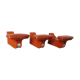 Series of 3 wall hooks grosfillex 70s