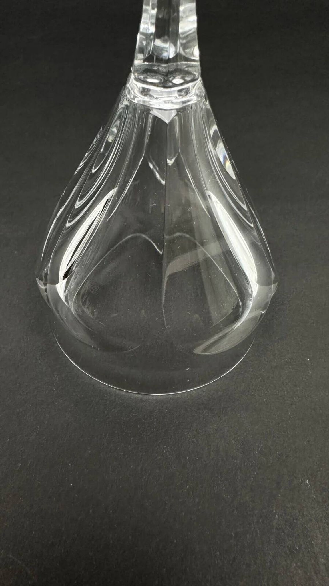 Baccarat, set of 9 port glasses model Duchesse de Dino