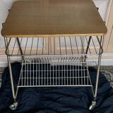 Serving trolley, metal side table