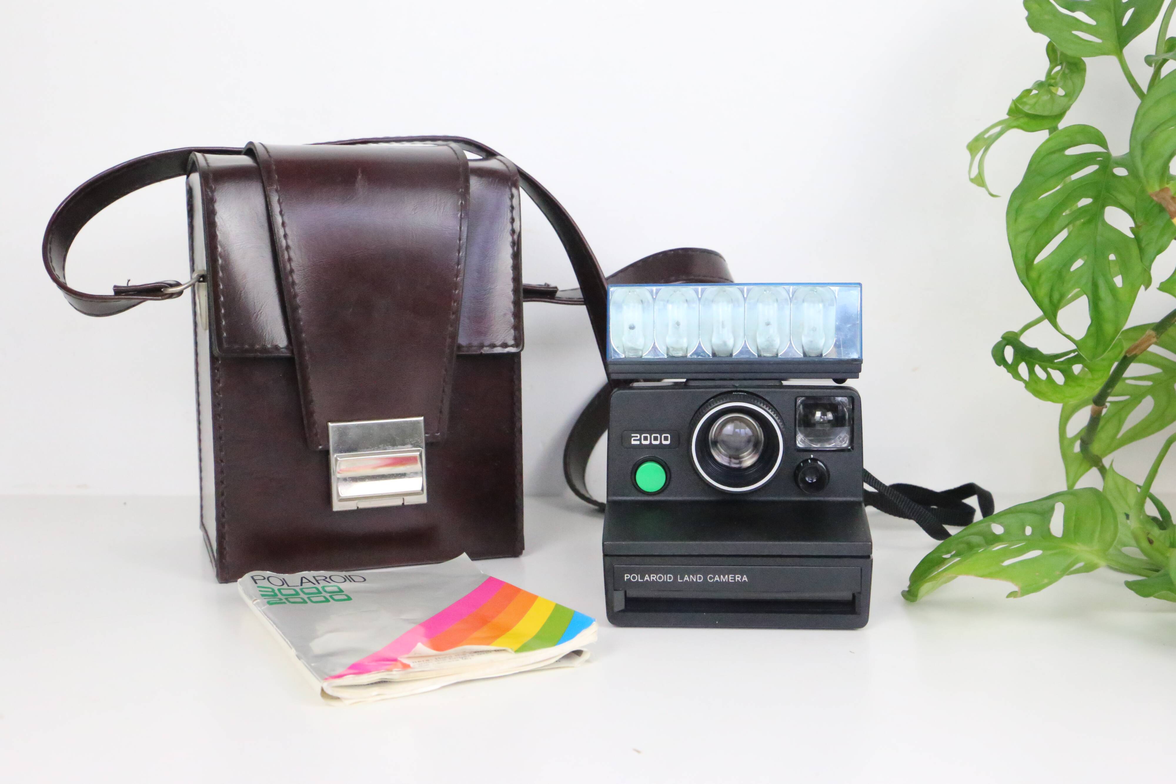 Polaroid 2000, Land Camera, SX 70 film, tested, in operation, vintage!