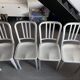Set of 4 Alcatraz industrial loft chairs