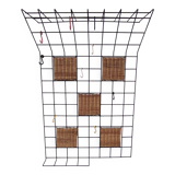 Wall-mounted coat rack, 1960