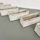 Set of 8 fiber cement planters