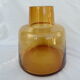 Decorative vintage vase/jar in smoked glass