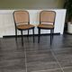 Set of 2 chairs no. 811 after Hoffmann, 1990s