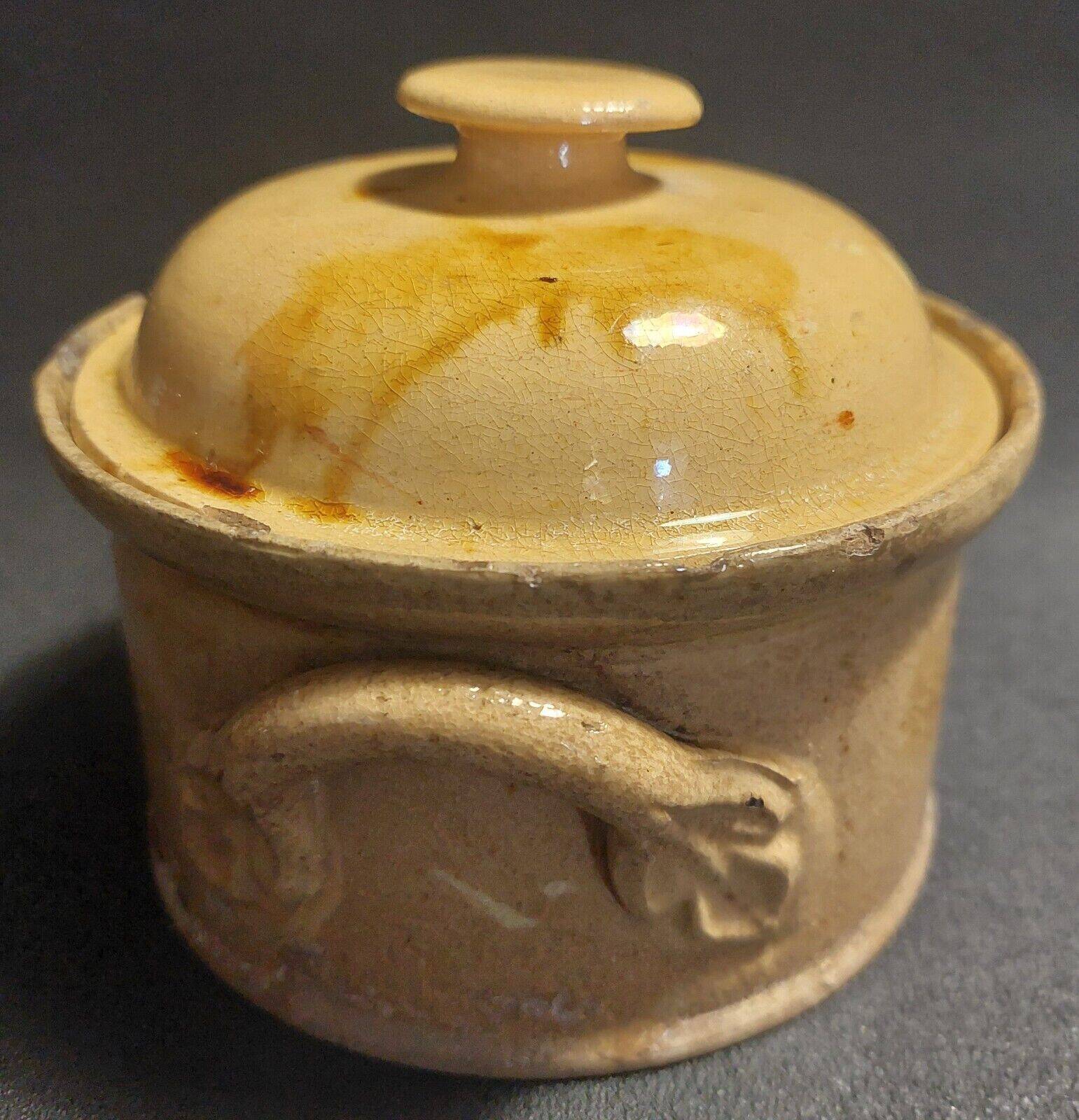 Glazed earthenware terrine from Provence, early 20th century.