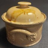 Glazed earthenware terrine from Provence, early 20th century.