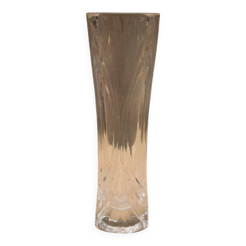 Vase en verre ciselé