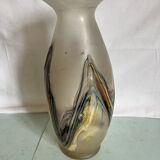 Glass paste vase 60s