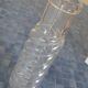 Lot de 4 carafes en verre blanc