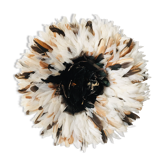 Juju hat blanc moucheté 45 cm