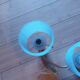 Pair of vintage 60's wall lights