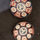 Pair of Imari porcelain plates, Japan, late 19th - early 20th century.