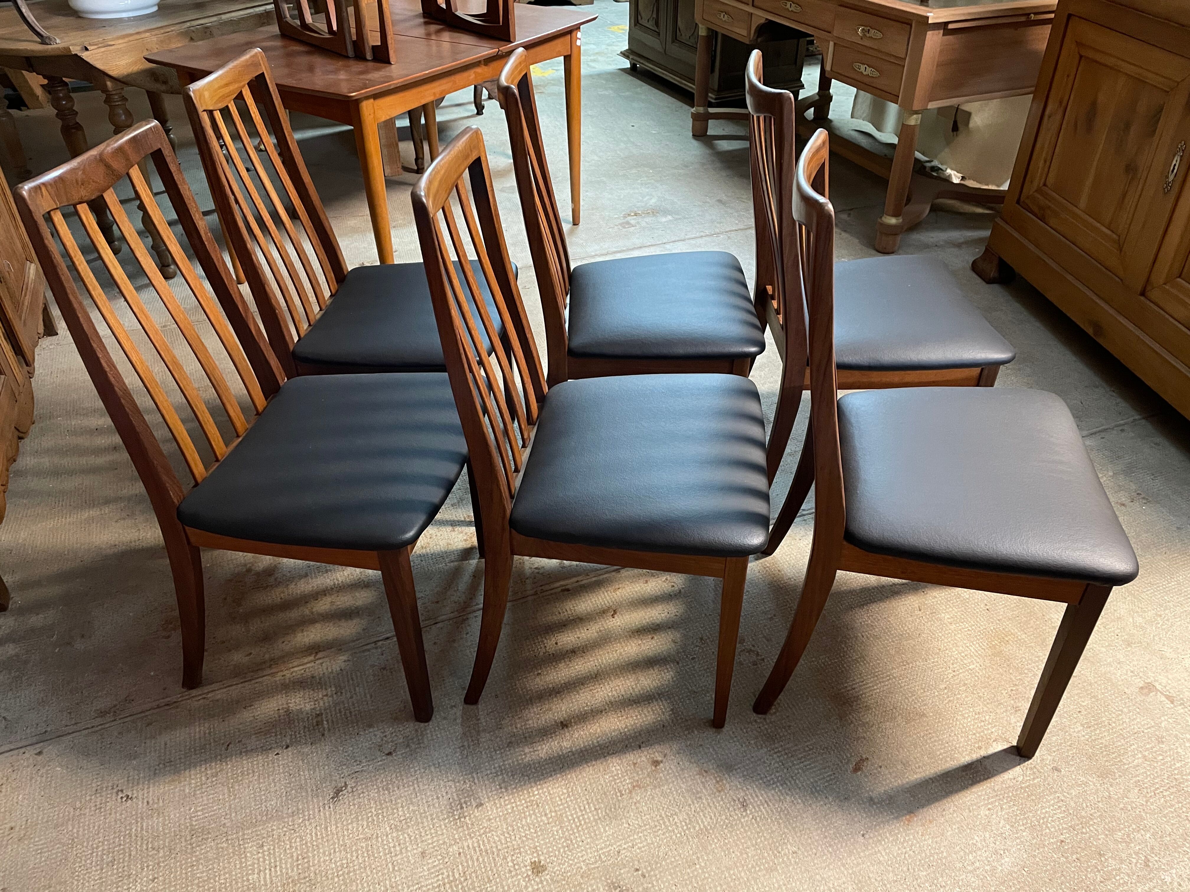 Set of 6 chairs G-Plan