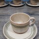 7 coffee cups and saucers Sarreguemines