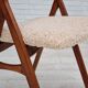 60s, Danish design by Henning Kjærnulf, reupholstered chair, model 71
