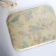 Fiber service tray, bird decorations, vintage