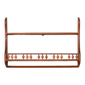 Scandinavian wooden shelf