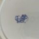 Gien plate – Rouen decor with tapered valances – Old stamp 1920