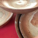 Batch soup plates in sandstone