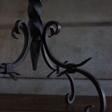Wrought iron chandelier
