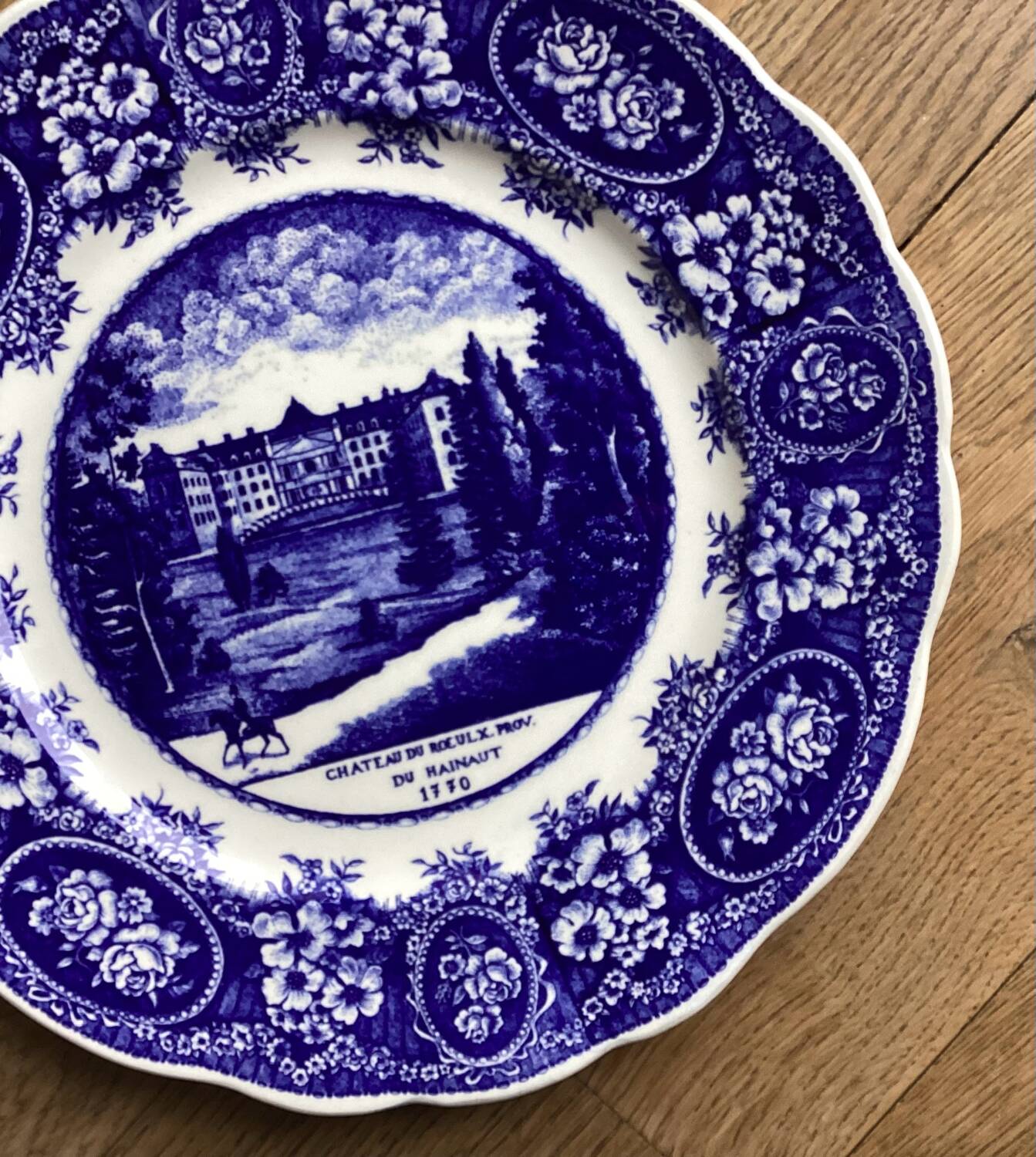 Assiette boch frères « keramis » - vintage