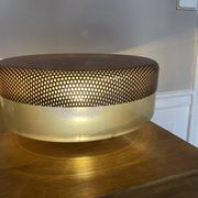 PULPO glass and metal table lamp