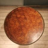 Louis XVI style marquetry side table