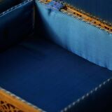 Console / Carved Side Table in Chippendale Style from the 20th Century with Storage