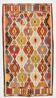 Tapis Kilim Vintage de Style Géométrique 5x9,