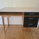 Bureau pieds compas vers1970