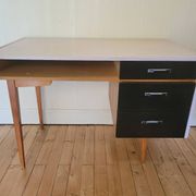 Bureau pieds compas vers1970