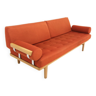 Scandinavian sofa "Carina" Alf Svensson & Yngvar Sandström, Kock, Sweden, 1960