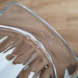 Glass scallop bowls