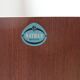 Nathan 1960s brown wooden wardrobe — mid-century style furniture